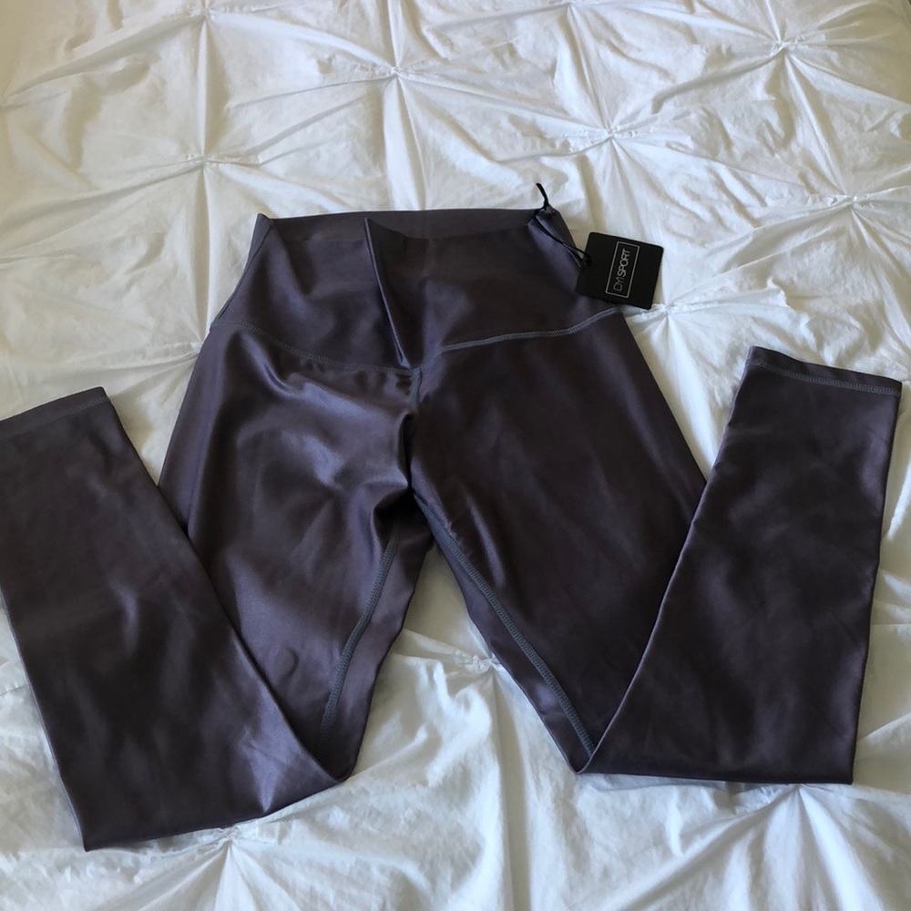 DYI Leggings, Size Medium, Purple, Never Been Worn